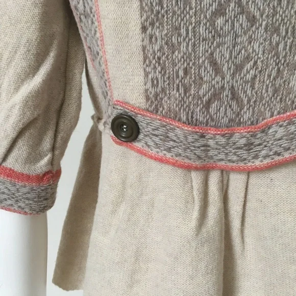 FREE PEOPLE Cardigan Sweater 3/4 Sleeves - Picture 5 of 6